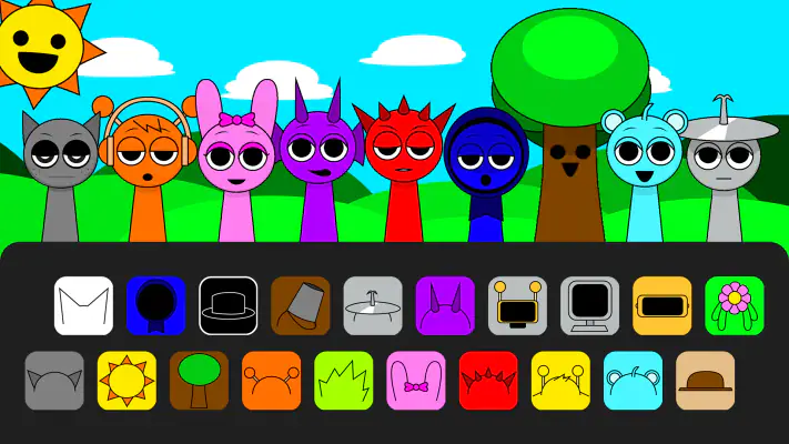 Sprunki Beat: Full Mod Music screenshot 1