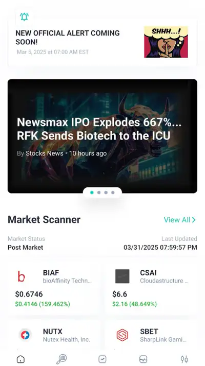 Stocks.News－Market Insights screenshot 1
