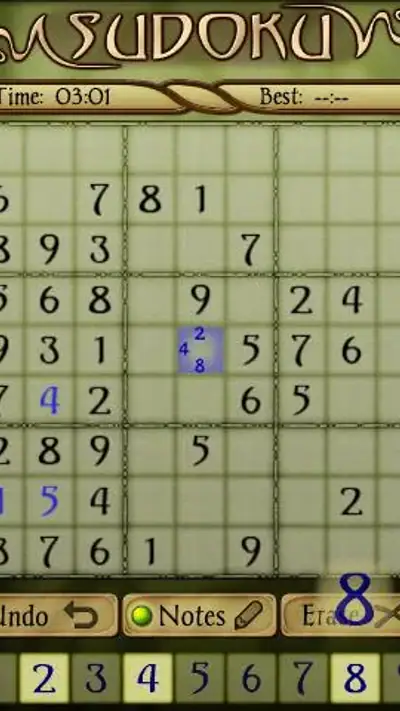 Sudoku Pro screenshot 1