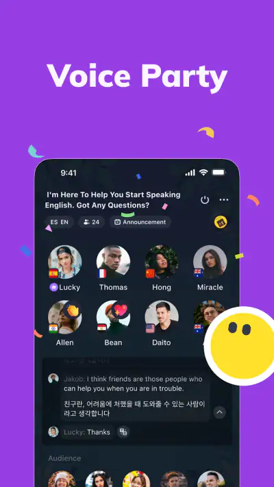 Talkin: Global Friends & Chat screenshot 1
