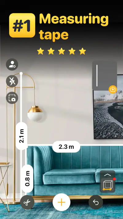 Tape Measure: AR Measuring screenshot 1