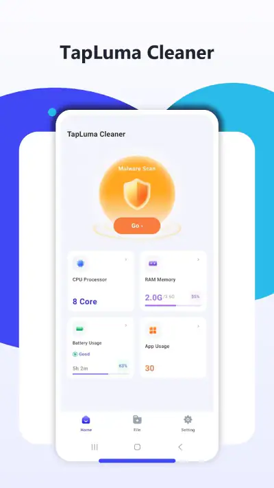 TapLuma Cleaner - Antivirus screenshot 1