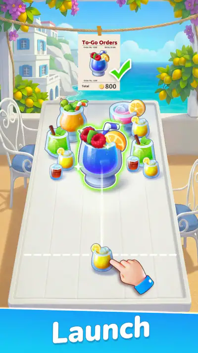 Tasty Travels: Merge Game screenshot 1