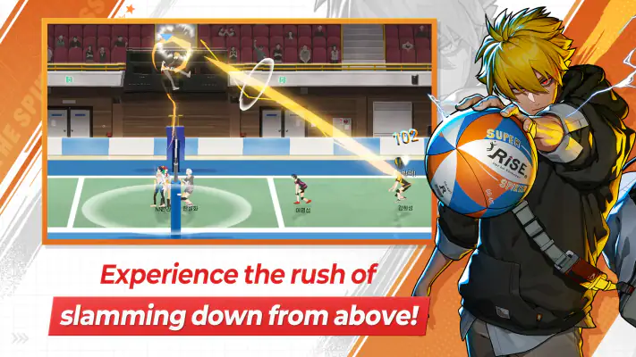 The Spike Cross - Volleyball screenshot 1