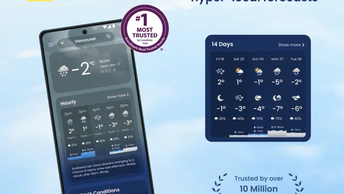 The Weather Network screenshot 1