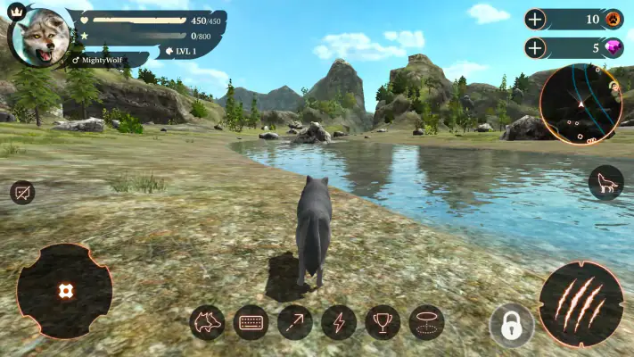 The Wolf: Animal Game MMORPG screenshot 1