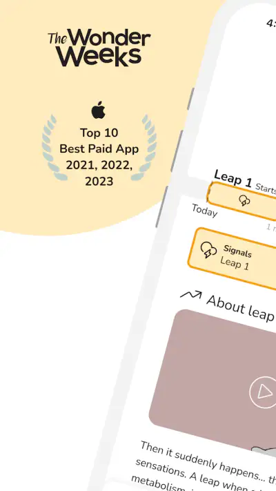 The Wonder Weeks - Baby Leaps screenshot 1