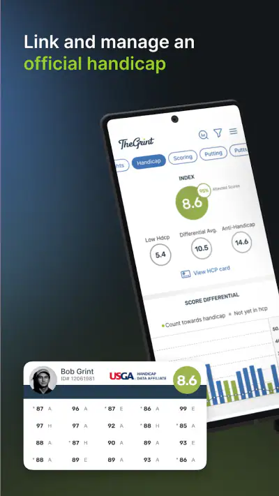 TheGrint | Golf Handicap & GPS screenshot 1