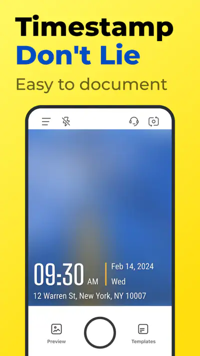Timemark: Photo Proof for Work screenshot 1