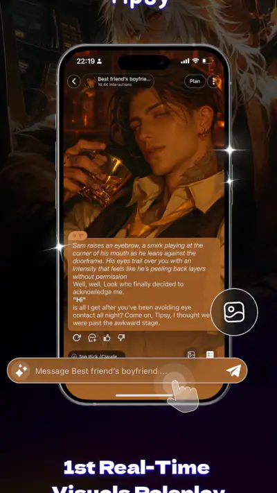 Tipsy Chat: Live Your Story screenshot 1