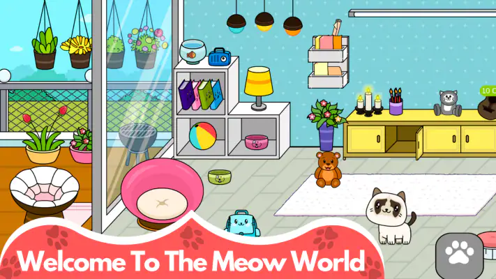 Tizi Cute Kitty: Pet Cat Games screenshot 1