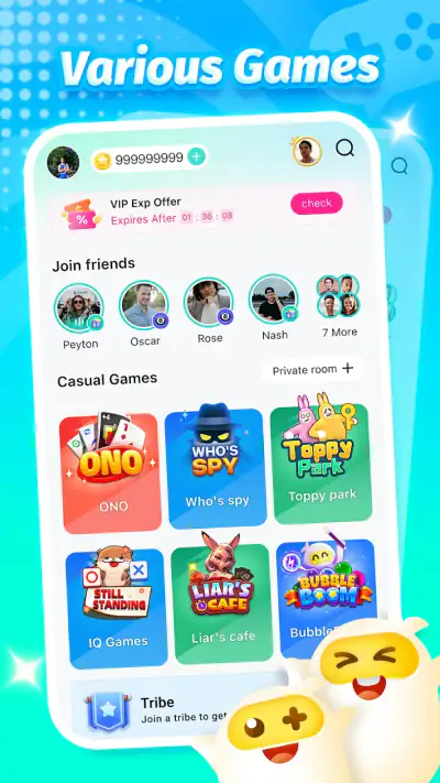 TopTop : Games & Chat screenshot 1
