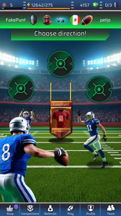 Touchdown - Football PVP Game screenshot 1