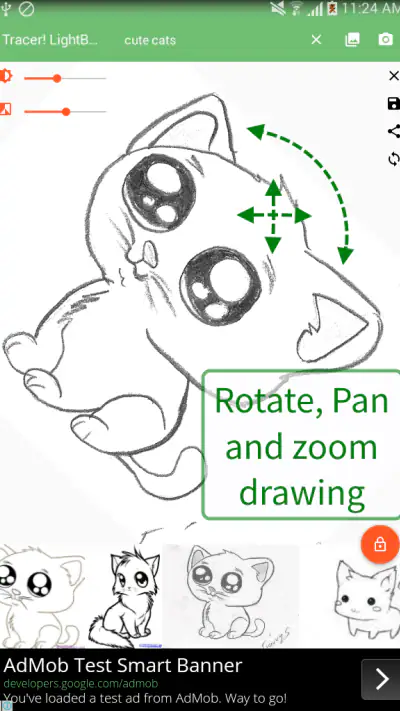 Tracer! Lightbox tracing app screenshot 1