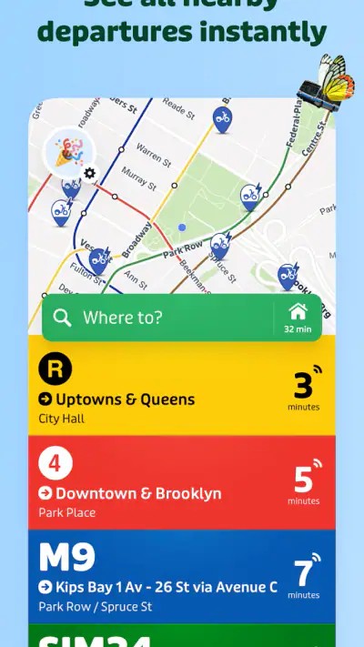 Transit • Subway & Bus Times screenshot 1