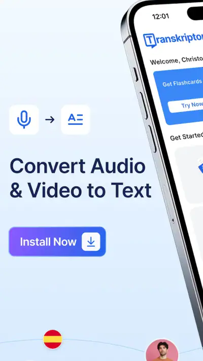 Transkriptor - Speech to Text screenshot 1