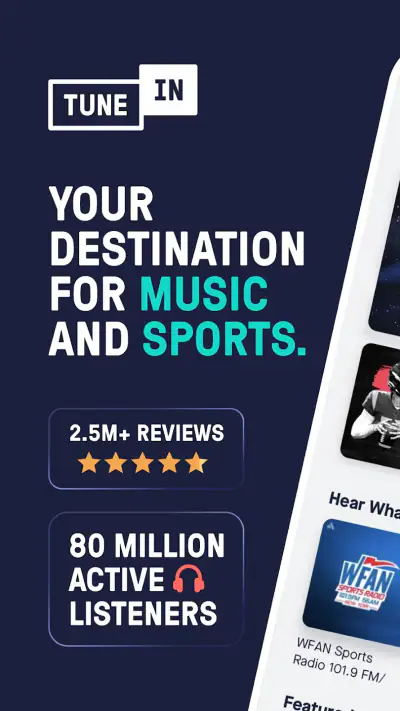 TuneIn Radio Pro - Live Radio screenshot 1