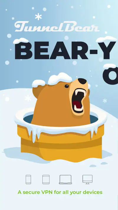 TunnelBear VPN screenshot 1