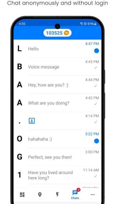 Twiq - Anonymous Chat screenshot 1