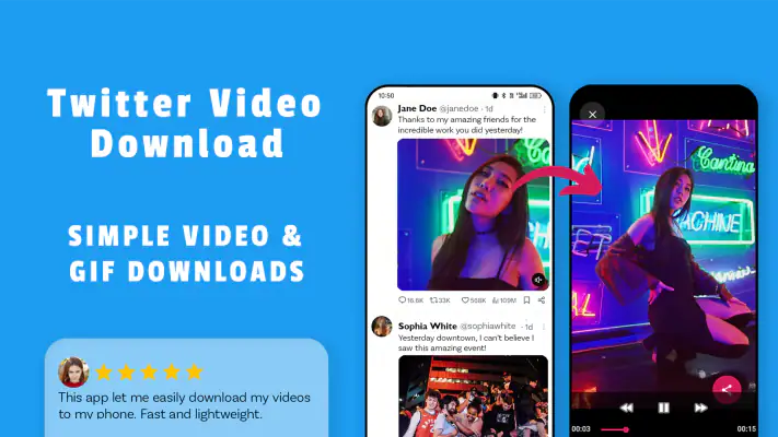 Twitter Video Download screenshot 1