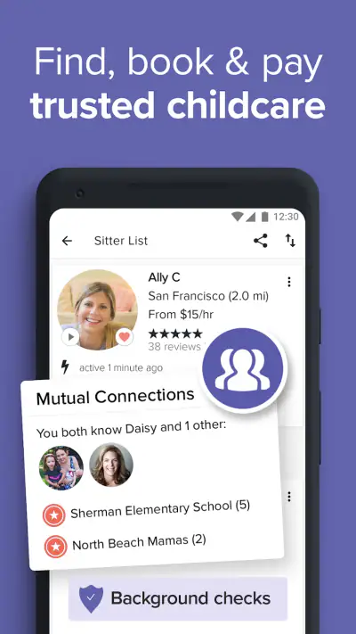UrbanSitter: Find Child Care screenshot 1