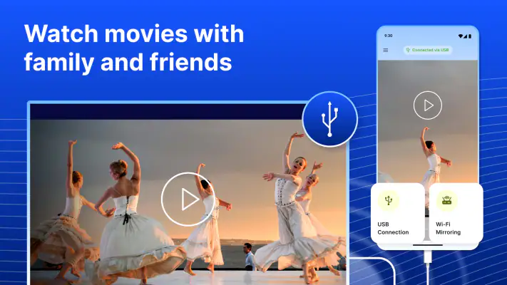 USB Screen Share - Phone to TV screenshot 1