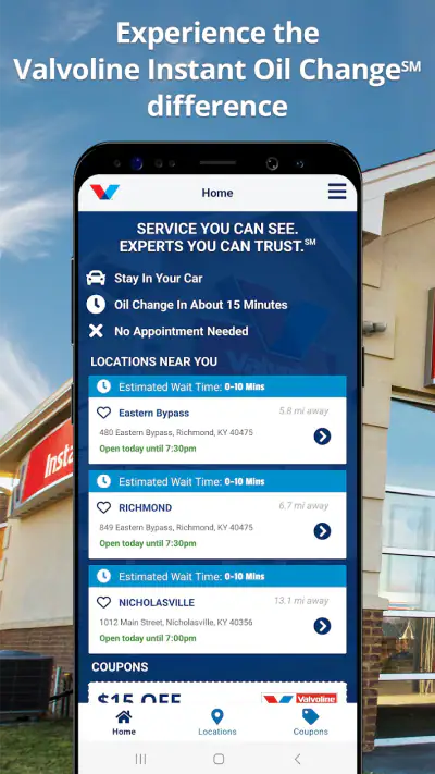 Valvoline Instant Oil Change screenshot 1