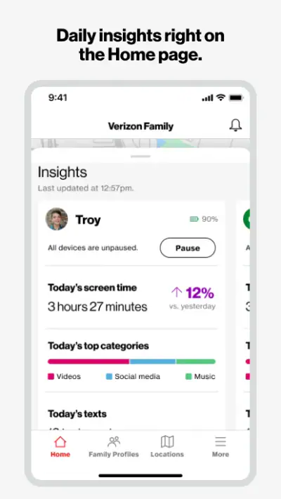 Verizon Family screenshot 1