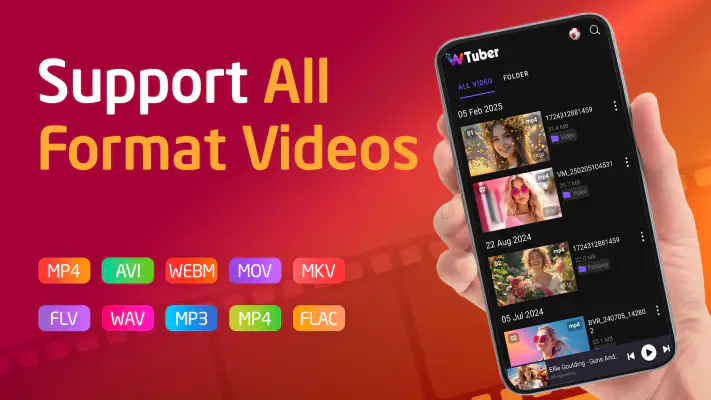Video Player All Format-wTuber screenshot 1