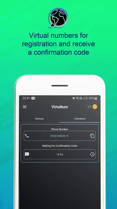 VirtuNum - Virtual Number screenshot 1