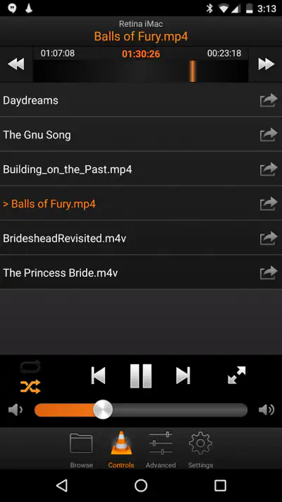 VLC Remote screenshot 1