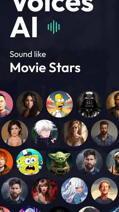Voices AI: Voice Changer screenshot 1