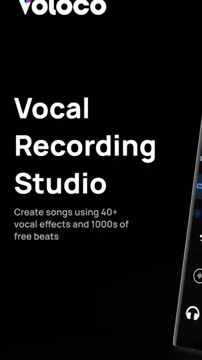 Voloco: Auto Vocal Tune Studio screenshot 1