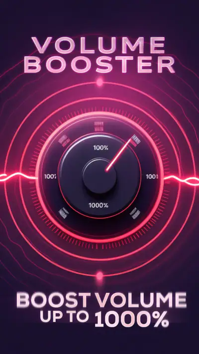 Volume Booster - Bass Booster screenshot 1