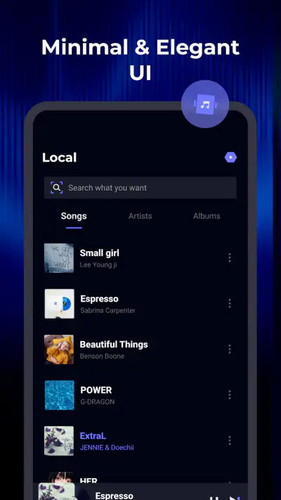 WaveFlow – Offline Music screenshot 1