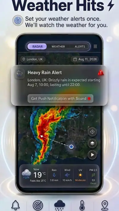 Weather Alerts: Radar Tracker screenshot 1