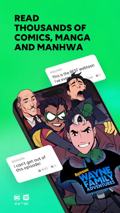 WEBTOON: Manga, Comics, Manhwa screenshot 1