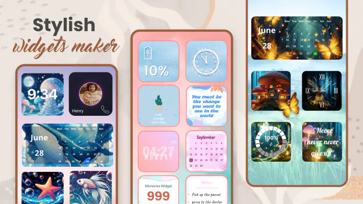 Widget 2026: Aesthetic Widgets screenshot 1