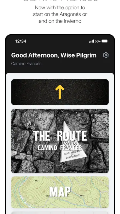 Wise Pilgrim Camino Francés screenshot 1