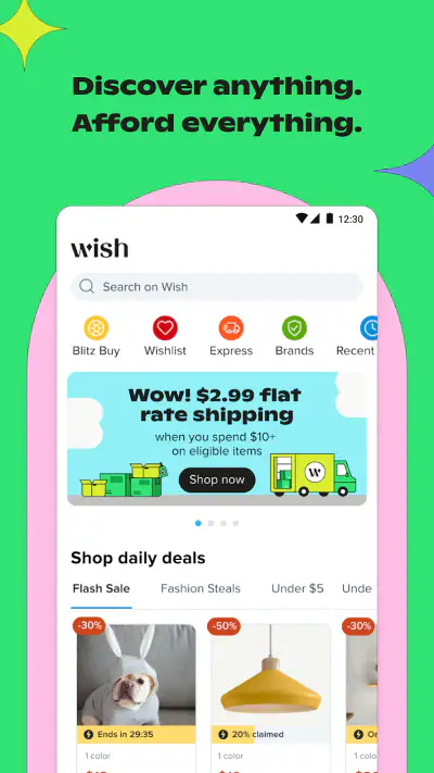 Wish: Shop and Save screenshot 1