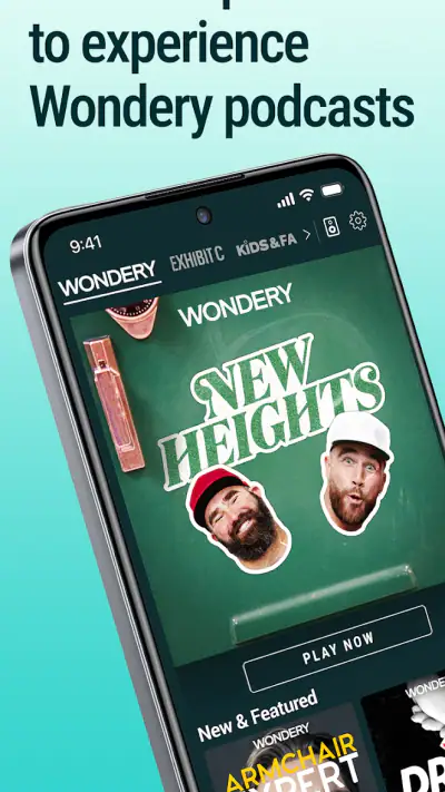 Wondery: Must-Hear Podcasts screenshot 1