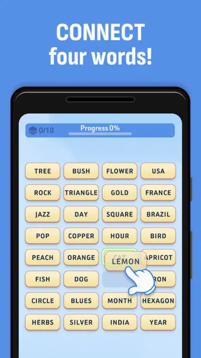 Word Bridges Logic Connections screenshot 1