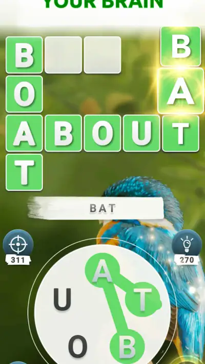 Word Connect - Words of Nature screenshot 1