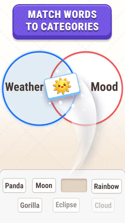 Word Rings – Associations screenshot 1