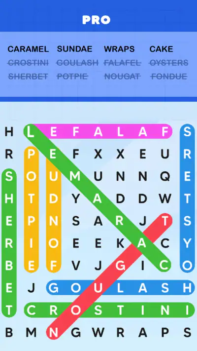 Word Search Puzzle Challenge screenshot 1