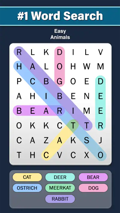 Word Search: Word Find screenshot 1