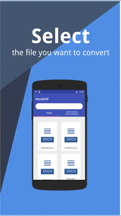 Word to PDF Converter screenshot 1