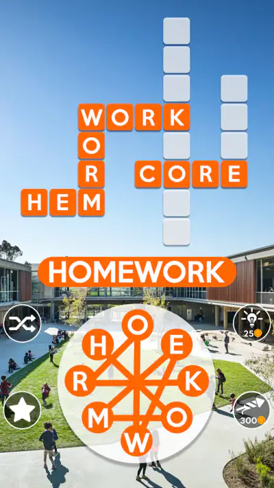 Wordscapes screenshot 1