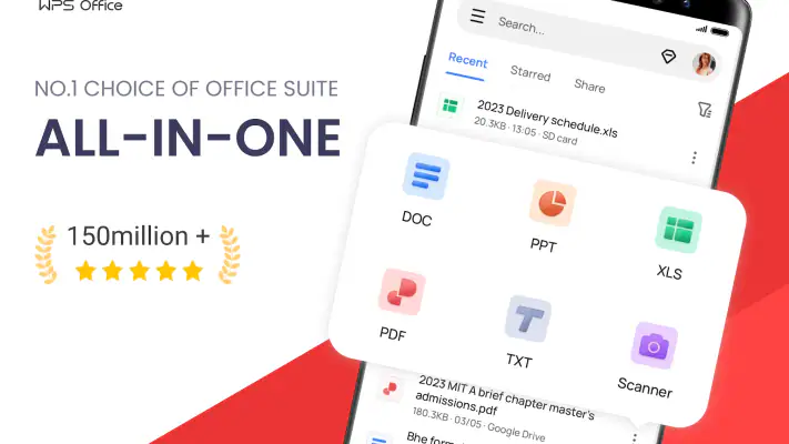 WPS Office-PDF, Word, Sheet screenshot 1