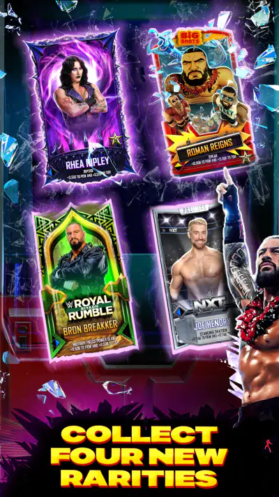 WWE SuperCard - Wrestling Game screenshot 1